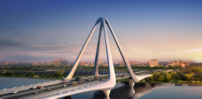 咸阳市高科一路跨渭河大桥压球手机在线官网-压球（中国）项目