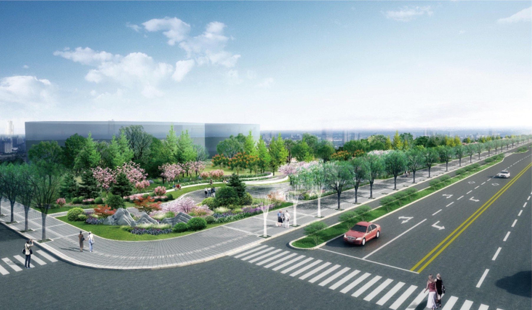 鄠邑区城区主要道路及环境景观提升压球手机在线官网-压球（中国）监理